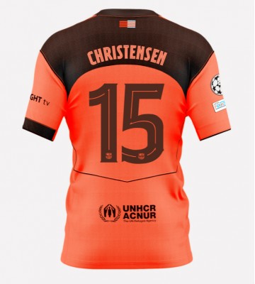 Barcelona Andreas Christensen #15 Tercera Equipación 2025-26 Manga Corta